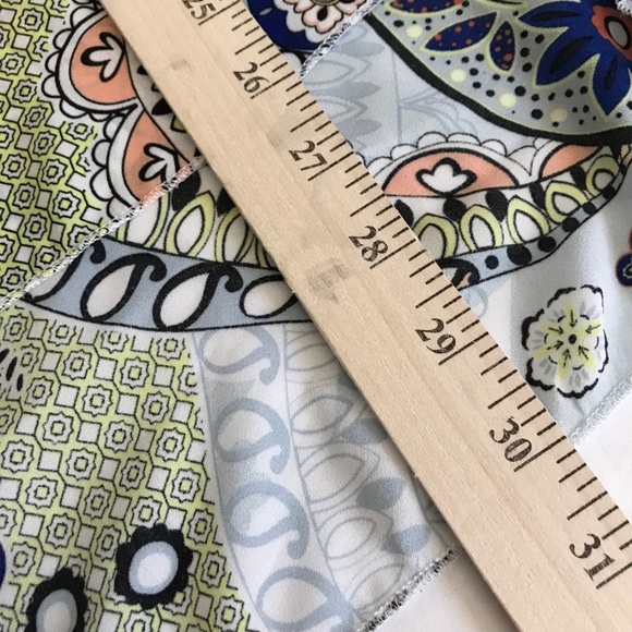 SPENSE  Floral Paisley Blouse Short Sleeve Top Women’s Size XL Size X-Large 1X - Picture 15 of 16